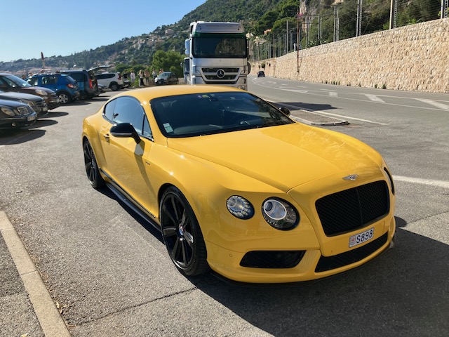 Left hand drive BENTLEY CONTINENTAL GTC GT V8 MONACO REG